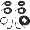 90-3018-90 Body Weatherstrip Kit, 1957 Chevy Bel Air, 1957 Chevy 210 - image 1