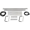 90-3023-90 Glass Weatherstrip Kit, 1955 Pontiac Chieftain, 1955 Chevy 210, 1955 Chevy Bel Air - image 1