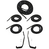 90-3036-90 Body Weatherstrip Kit, 1957 Pontiac Star Chief, 1957 Pontiac Chieftain, 1957 Pontiac Super Chief - image 1