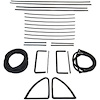 90-3051-90 Glass Weatherstrip Kit, 1954 Cadillac Series 62, 1954 Cadillac Sixty Special - image 1
