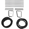 90-3069-90 Glass Weatherstrip Kit, 1955 Olds Eighty Eight, 1955 Olds Ninety Eight, 1955 Olds Super 88 - image 1
