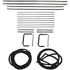 90-3073-90 Glass Weatherstrip Kit, Buick Special, Olds Super 88, Olds Eighty Eight