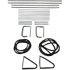 90-3081-90 Glass Weatherstrip Kit, 1956 Buick Special - image 1