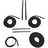 90-3126-90 Body Weatherstrip Kit, 1958 Pontiac Star Chief, 1958 Pontiac Super Chief, 1958 Pontiac Chieftain - image 1