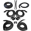 90-3284-90 Body Weatherstrip Kit, 1968 Pontiac Firebird, 1969 Pontiac Firebird, 1968 Chevy Camaro, 1969 Chevy Camaro - image 1
