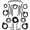 90-3287-90 Body Weatherstrip Kit, 1966 Lincoln Continental, 1967 Lincoln Continental - image 1