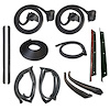 90-3381-90 T-Top Body Weatherstrip Kit with Plastic Drip Edge, Pontiac Firebird, Chevy Camaro - image 1