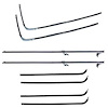 90-3738-90 Side Window Deluxe Weatherstrip Set, Ford F-100, Ford F-250, Ford F-350 - image 1