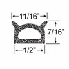 99-4381-277 Sponge Seal - image 2