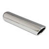Chrome Exhaust Tip Rolled Angled 3.5" - image 1