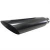 Black Stainless Steel Exhaust Tip Angle 3.5" - image 1