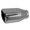 Chrome Stainless Steel Exhaust Tip Box Style 3.5" x 4" - image 1