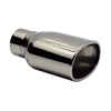 Chrome Stainless Steel Exhaust Tip Oval Straight 3.5" x 5.5" - image 1