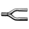 Aluminized Stamped U-Pipe 3" Inlet, 2.5" Dual Outlet