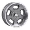 Sprint Front Wheel, Size: 20x8.5", Bolt Pattern: 5x5", Backspace: 4.5" [Anthracite with Machined Lip - Semi Gloss Clearcoat] - image 1