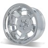 Sprint Rear Wheel, Size: 20x10", Bolt Pattern: 5x5", Backspace: 4" [Polished - No Clearcoat] - image 3