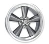 5 Spoke Front Wheel, Size: 20x8.5", Bolt Pattern: 5x5", Backspace: 5.25" [Anthracite - Semi Gloss Clearcoat] - image 2