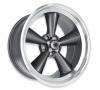 5 Spoke Rear Wheel, Size: 20x10", Bolt Pattern: 5x5", Backspace: 5.5" [Anthracite - Semi Gloss Clearcoat] - image 1