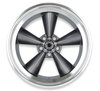 5 Spoke Rear Wheel, Size: 20x10", Bolt Pattern: 5x5", Backspace: 5.5" [Anthracite - Semi Gloss Clearcoat] - image 3