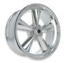 5 Spoke Front Wheel, Size: 20x8.5", Bolt Pattern: 5x5", Backspace: 5.25" [Polished] - image 1