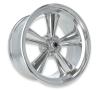 5 Spoke Rear Wheel, Size: 20x10", Bolt Pattern: 5x5", Backspace: 5.5" [Polished] - image 1