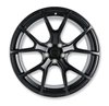 Split-Spoke Front Wheel, Size: 20x9.5", Bolt Pattern: 5x4.5", Backspace: 6.63" [Semi Gloss Black] - image 3
