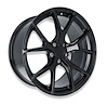 Split-Spoke Wheel, Size: 20x10", Bolt Pattern: 5x4.5", Backspace: 6.96" [Semi Gloss Black] - image 1