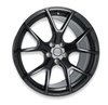 Split-Spoke Wheel, Size: 20x10", Bolt Pattern: 5x4.5", Backspace: 6.96" [Semi Gloss Black] - image 2