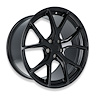 Split-Spoke Rear Wheel, Size: 20x11", Bolt Pattern: 5x4.5", Backspace: 7.97" [Semi Gloss Black] - image 1