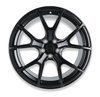 Split-Spoke Rear Wheel, Size: 20x11", Bolt Pattern: 5x4.5", Backspace: 7.97" [Semi Gloss Black] - image 3