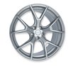 Split-Spoke Front Wheel, Size: 20x9.5", Bolt Pattern: 5x4.5", Backspace: 6.63" [Gloss Silver] - image 2