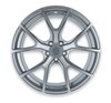 Split-Spoke Front Wheel, Size: 20x9.5", Bolt Pattern: 5x4.5", Backspace: 6.63" [Gloss Silver] - image 3