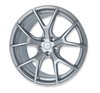 Split-Spoke Front Wheel, Size: 20x9.5", Bolt Pattern: 5x4.5", Backspace: 6.63" [Gloss Silver] - image 4