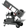 Horizontal Dual Mitering 13" x 10" Bandsaw Portable 115V w/ Coolant Pump - image 1