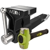 Mechanics Pro Vise w/ 2-1/2 lbs. Sledge Hammer - image 1