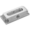 Billet Fire Extinguisher Mount Flat Surface Mount - image 1