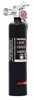 HalGuard Clean Agent Fire Extinguisher Black