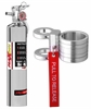 MaxOut Dry Chemical Fire Extinguisher Kit Chrome 2.5-lb bottle - image 1