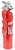 MaxOut Dry Chemical Fire Extinguisher Red 2.5-lb bottle - image 3