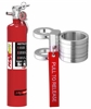 MaxOut Dry Chemical Fire Extinguisher Kit Red 2.5-lb bottle - image 1