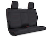 B017-01 Rear Seat Cover, 07-10 Wrangler JK 2-Door [Black/Red Stitching] - image 1