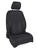 B022-02 Front Seat Covers, 13-18 Wrangler JK [Black] - image 1