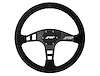 G220 Flat Suede Steering Wheel [Black] - image 1