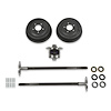 5-Lug Conversion Rear Axle Kit for 1963-1969 Chevy, GMC Trucks/SUVs 2WD/4WD w/Limited Slip Differential for 3.42 Gears & Below - image 1