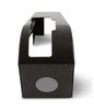 Shifter Cover Plate for Quarter Stick Forward-Exit Shifters [Black Anodized Aluminum] - image 3