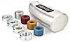 Brushed Aluminum, 7mm x 1.00, 8mm x 1.25, 10mm x 1.50, 12mm x 1.50 Thread - image 3