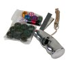 Universal T-Handle Shift Knob with 12V Switch for SAE and Metric Shift Sticks [Polished Aluminum] - image 2