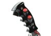 2-Button Pistol Grip Handle Side Plate - Black Anodized Finish - image 2