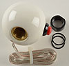 White Sidewinder Shifter Knob Pattern: 6-Speed - image 2