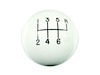 Shift Knob 6-Speed Pattern with Reverse on Right and Back/Down - image 1